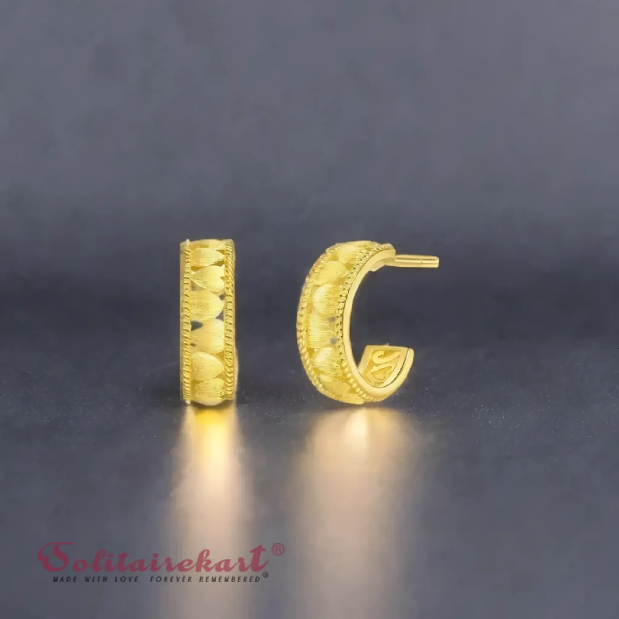 14K Gold 4.16g Hoop Earrings